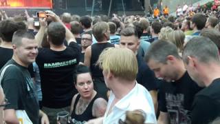 Feuer Frei - Rammstein Live | Ben Becker versucht Stage-Diving | Waldbühne 2016