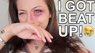 I GOT BEAT UP! PRANK ON BOYFRIEND!!!