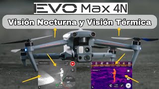 Drone con Cámara de Visión Nocturna y Térmica. Autel EVO MAX 4N, Pruebas de Campo. screenshot 1