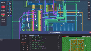 "robot racing" from Turing Complete.