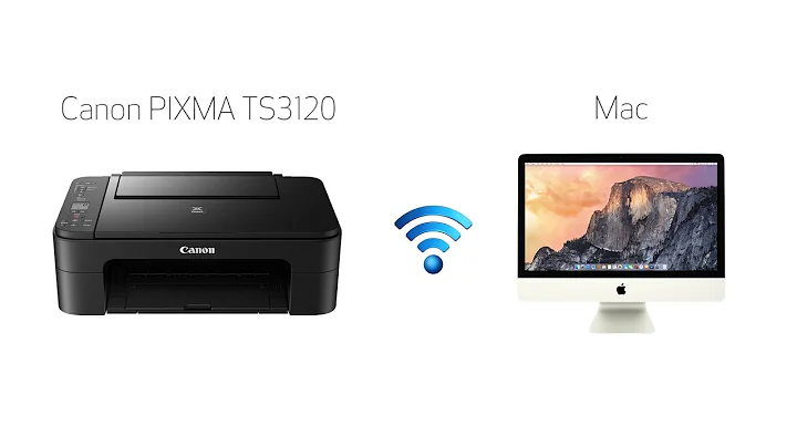 Setting up Your Wireless Canon PIXMA TS3120 on a Mac