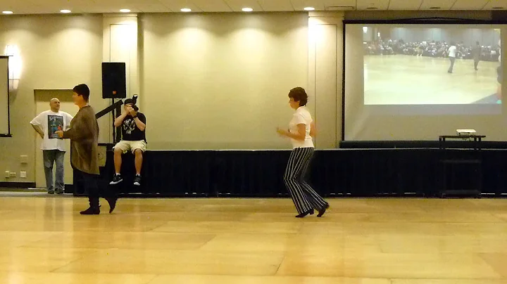 Do Me No Wrong Line Dance Demo by Jill Babinec & Debi Pancoast @ WCLDM 2015