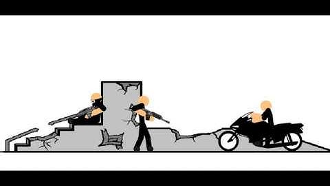 my first small animation (pivot animator)with sound effects