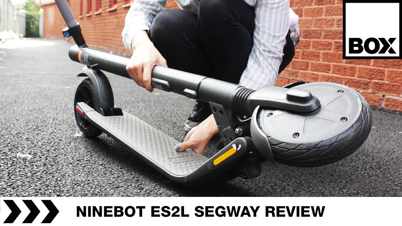 amplitud estrés Fraseología Ninebot ES2L by Segway Electric Scooter Review - The Best Budget Commuter  Scooter in 2020! - YouTube
