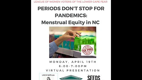 Periods Don't Stop for Pandemics