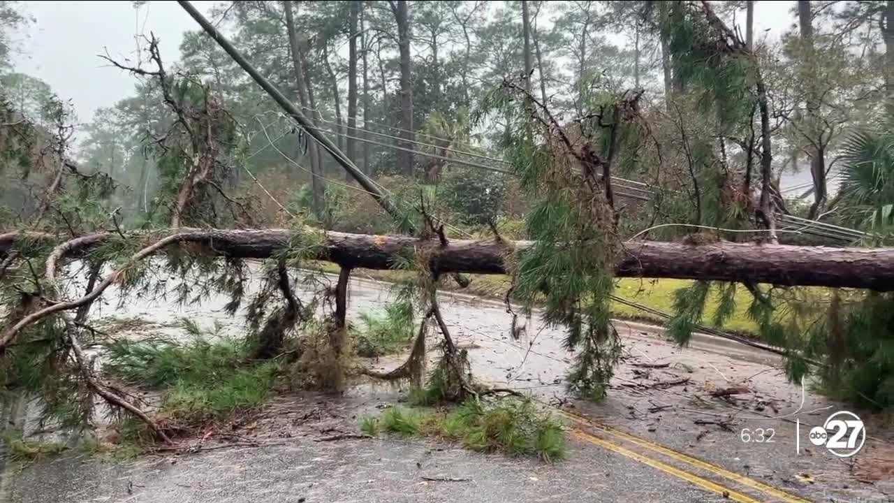 Severe weather strikes Thomasville YouTube
