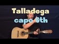 Talladega (Eric Church) Easy Guitar Lesson How to Play Tutorial