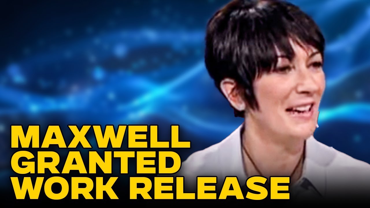Ghislaine Maxwell Cleared To LEAVE PRISON For Work Release