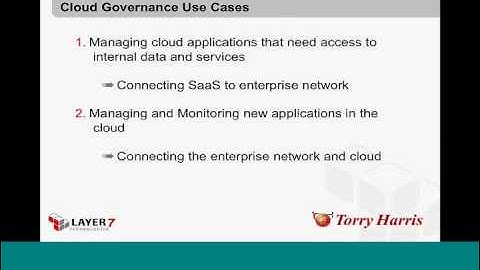 SOA Security and Governance in the Cloud part 2