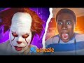 Pennywise scares a tough guy on Omegle