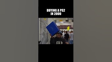 Buying a PS2 in 2000 | #ps2 #nostalgia #shorts