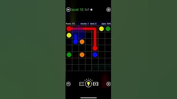 Flow free Level 15 - 7x7 Grid #flowfree #shorts