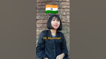 She can speak Burmese?‼️😮😮