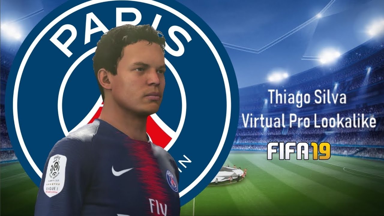 Fifa 19 - Virtual Pro Lookalikes - Thiago Silva - Youtube