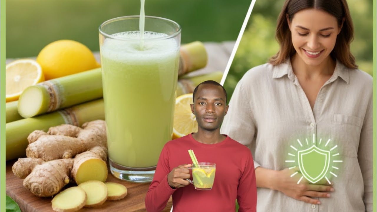 Umutobe Tandukana na Jus zangiza. Dore umutobe w'igisheke, tangawizi n'indimu ...