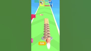 Make Donuts Run Game #9 #pizza #makepizza #shorts