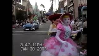 Disney Stars and Motor Cars (FULL length) Parade at MGM Studios Jan 30, 2003... Episode 4Y1