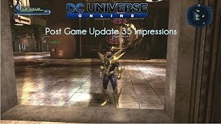 DC Universe Online Post Game Update 35