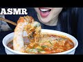 ASMR CHEESY KING CRAB + MINI CHEESY RICE CAKE + ENOKI MUSHROOMS (EATING SOUND) NO TALKING | SAS-ASMR