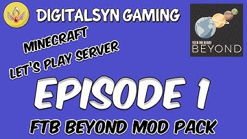 Minecraft Lets Play Episode1 - the beginning Server