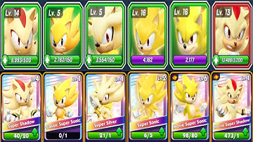 Sonic Forces vs Sonic Dash - All Super Characters Battle ( Sonic, Classic, Movie, Shadow, Silver)