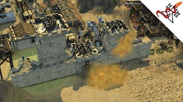 Stronghold Crusader 2 - CO-OP 2 Kings 1 Castle | 2v2 Deathmatch [1080p/HD]