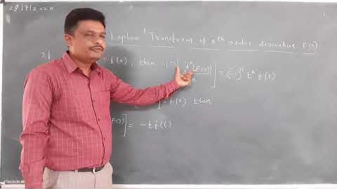 Inverse Laplace Transform of nth order derivative