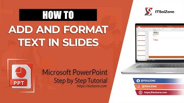 Master the Art of Adding and Formatting Text in Microsoft PowerPoint | Step By Step | Tutorial