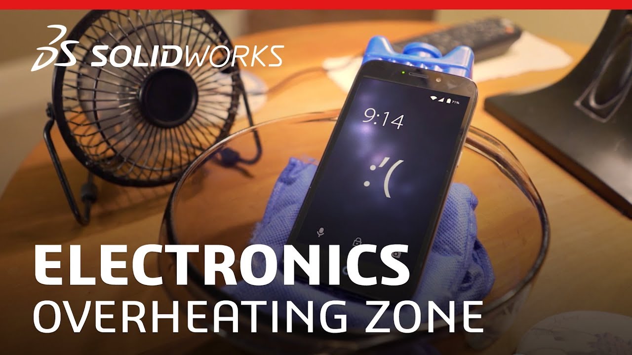Enter Electronics Overheating Zone - SOLIDWORKS