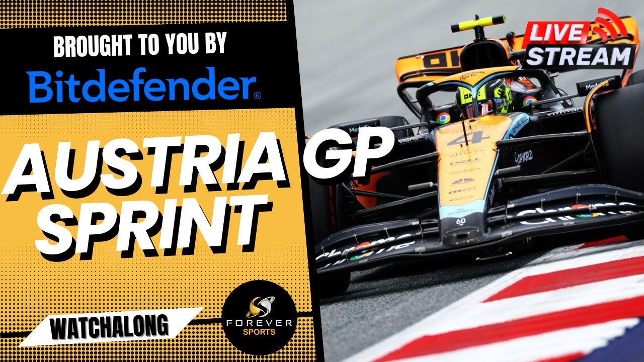 F1 LIVE AUSTRIAN GP SPRINT RACE Watchalong brought you you by Bitdefender Forever Motorsport