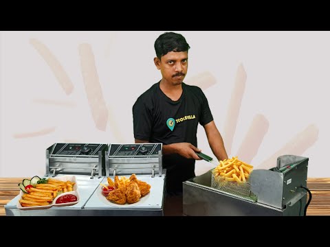 Best Deep Fryer Machine For Home & Restaurant | Unboxing & Cleaning |  Start Your Fast Food