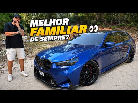 BMW M5 Touring: 720CV PARA LEVAR OS MIÚDOS À ESCOLA !!!