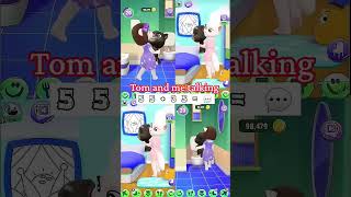 Tom's Parents be like cute My talking Tom 2 moment #shorts #shortsfeed #cat #tom #cute #funny #tom