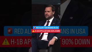 ⚠️ VANCE ON H-1B 90% DOWN. HINTS ELIMINATION.