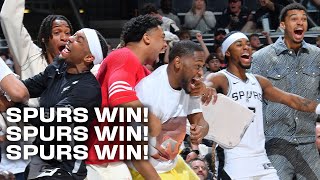 Spurs Win Season Finale Over Detroit Pistons | 4.14.2024