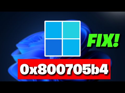 Fix Windows 11 Update Error 0x800705b4 - NEW 2025
