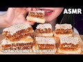 ASMR HONEYCOMB+KIRI MOCHI 咀嚼音巣蜜 コムハニー 切り餅 벌집꿀 키리모찌 먹방 EATING SOUNDS MUKBANG