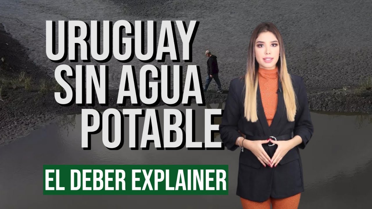🆘🇺🇾 Uruguay a punto de quedarse sin agua potable - YouTube