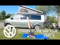 VAN TOUR (part 4, the back) | CONVERTED VW T6.1CAMPER | VANLIFE STORAGE SOLUTIONS