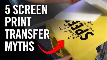 5 Costly Myths About Screen Print Transfers