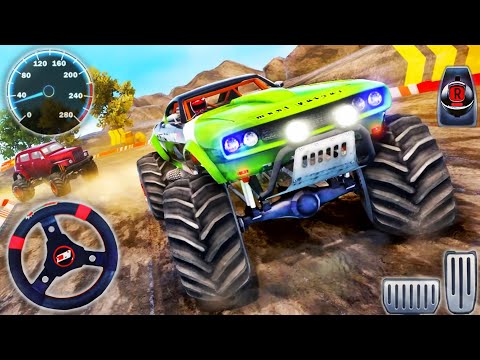 4x4 Monster Truck Racing - Real Jeep Drive Simulator - Android GamePlay