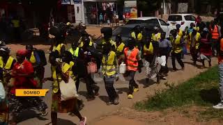 NEBBI DIOCESE PILGRIMS SIGHTS KAMPALA: THE OVER 500 PILGRIMS SPEND NIGHT IN BOMBO