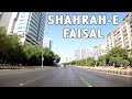 Shahrah-e-Faisal Drive - Karachi Sindh Pakistan - 4K Ultra HD - Karachi Street View 2020