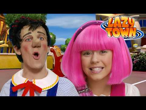 El chico nuevo de la ciudad | LazyTown | ¡Levántate y muévete! | Ejercicios para niños