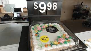 Cakes At Walmart Bakery - October 2021