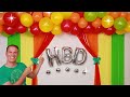 DECORACION DE CUMPLEAÑOS  (como hacer cortinas de PAPEL CREPE) - decoraciones para cumpleaños