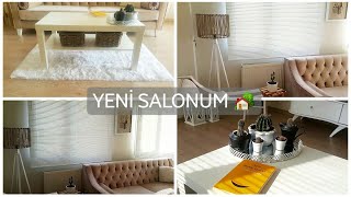 EVİMİ YENİLEDİMYENİ SALON DÜZENİMİKEA, KOÇTAŞ, TEKZEN ALIŞVERİŞİVLOG