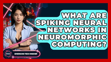 What Are Spiking Neural Networks In Neuromorphic Computing? - Emerging Tech Insider
