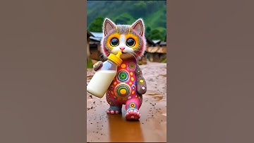 Designer cat dance #cat #cute #funny #dance #billi #shortsfeed  #catvideos