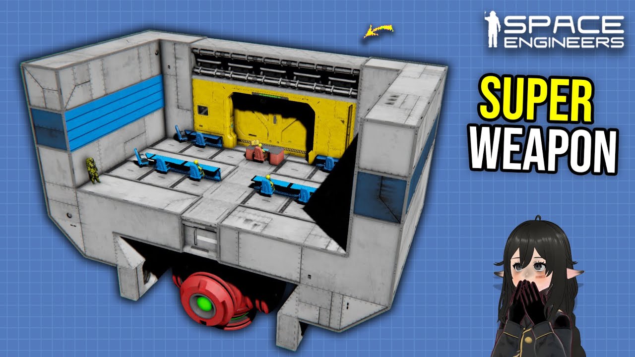 Finally, a Weapon to Surpass Metal Gear, on Space Engineers - YouTube